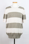 BRUNELLO CUCINELLI Rundhalsausschnitt Kurzarm Strickpullover 54(110) 155735218 [P]