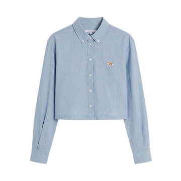 MAISON KITSUNE ベビー・フォックス・クロップシャツ 155736058