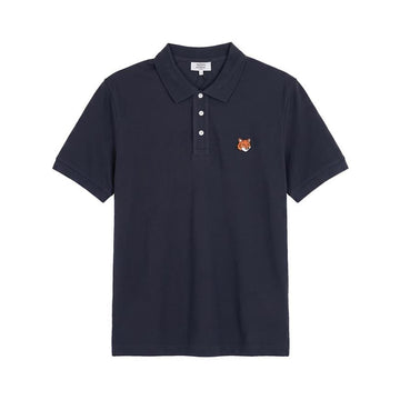 Maison Kitsune Men's Fox Head Polo T-Shirt 155736116