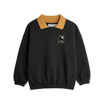 Mini Rodini Unisex Panther Patch Collar Sweatshirt 155736257