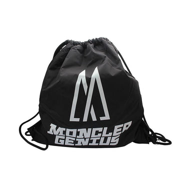 MONCLER Schwarzer Logo Rucksack 155736357