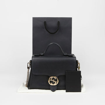 GUCCI Interlocking Top Handle Tote Schultertasche 510302 155436182