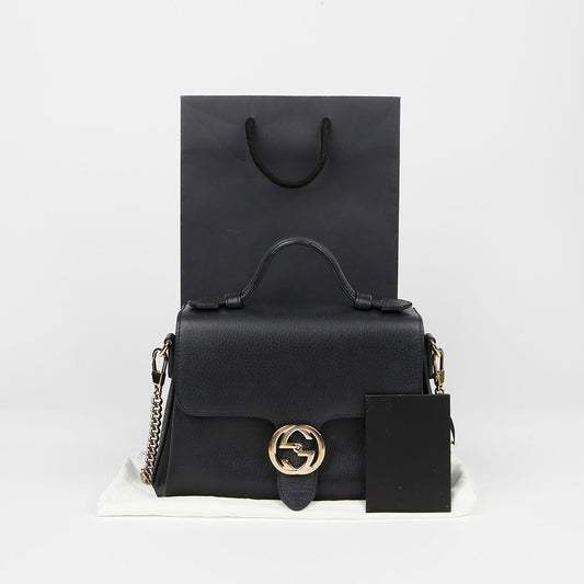 GUCCI Interlocking Top Handle Tote Schultertasche 510302 155436182 [P]
