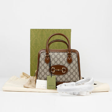 GUCCI ホースビット 1955 スモール トップ ハンドル トート ショルダーバッグ 155437029