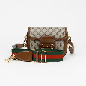 GUCCI Mini Schultercrossbody mit Horsebit 1955 658574 155485936
