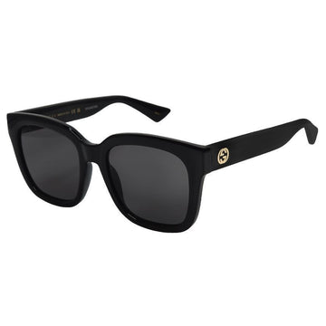 Gucci Unisex Sunglasses Square Horn Frame Oversized GG1338S 001 Black 127482913
