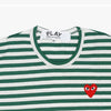 Comme Des Garcons Unisex Red Heart Patch Long Sleeve T-Shirt 155740416 [P]