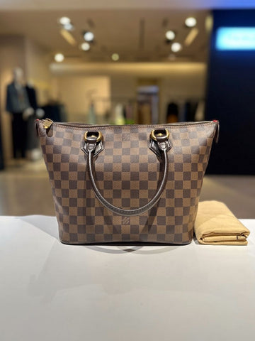 Louis Vuitton Damier Ebène Saleya PM Tote Bag N51183 155741146