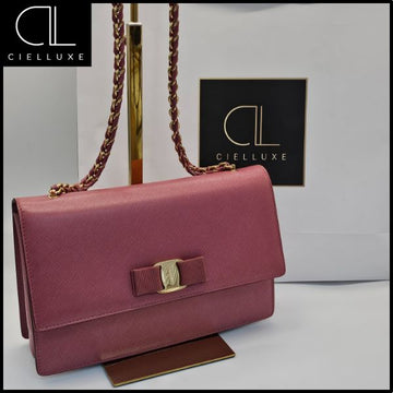 SALVATORE FERRAGAMO Ghini Ketten-Crossbody-Tasche 155742649