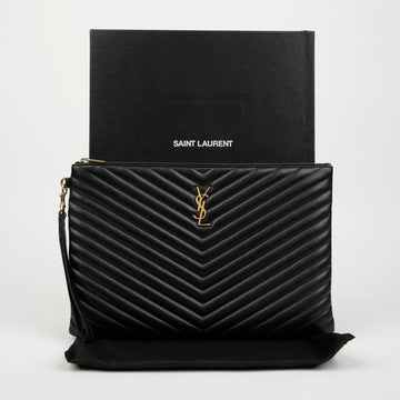 SAINT LAURENT モノグラム ドキュメント ホルダー クラッチ 440222 155436340