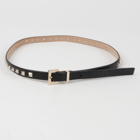 Valentino Lockstud Belt Size 75 NW2T0535 154765302 [P]
