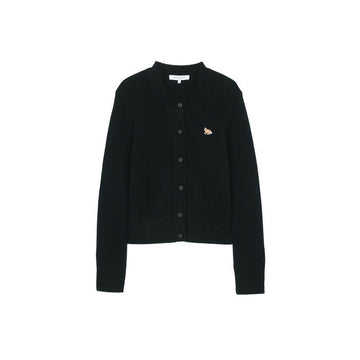 MAISON KITSUNE レディース ベビー フォックス パッチ フィット カーディガン ブラック PW00506KT1006-P199 148531355