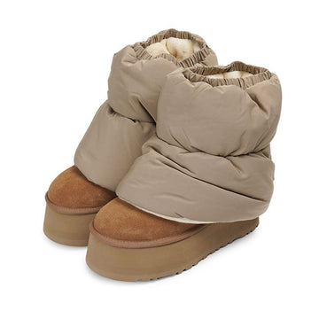 Ugg Classic Mini Defer Puffer Boots Amfora Chestnut 1158275 152739511