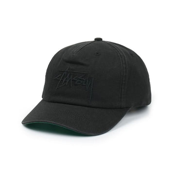 STUSSY Mid Depths Big Stock Snapback Schwarz 1311145-0001 152739448