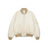 stussy Waxed Built Bomber Jacket Cream 115803-1228 152739430 [P]