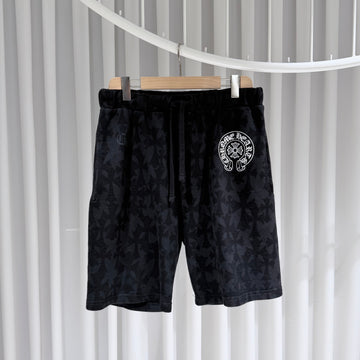 CHROME HEARTS クロスパターンホースシューロゴショートパンツ 155762048