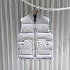 TOM FORD Detaillierte Leder-Padding-Weste Größe 52 155762074 [P]