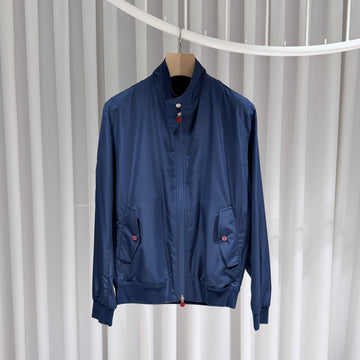 KITON ハイネックブルゾン バムジャケット ネイビー 155762084