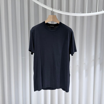 TOM FORD Lycocell-Baumwollmischung Jersey Kurzarm-T-Shirt Schwarz 155762123