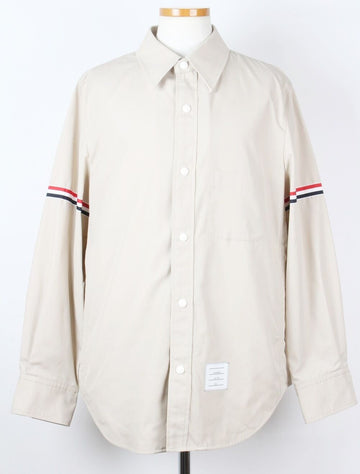 Thom Browne Arm Band Shirt Jacket Beige 2 155773810