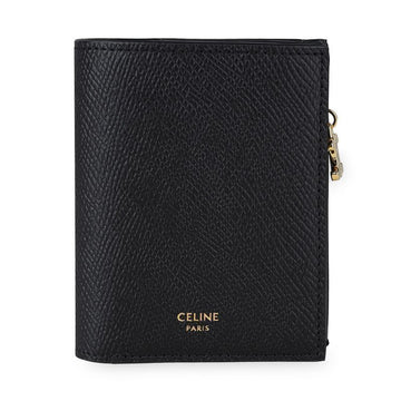 Celine Women's Triomphe Grained Calfskin Wallet (Black) 10M103FVO 38NO 153767824