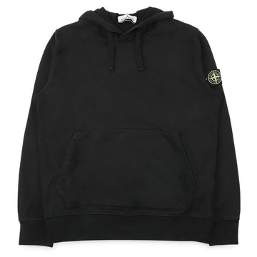 STONE ISLAND メンズワッペンパッチコットンフードマンツーマン（ブラック）L1S15 6100062 S0051 V0029 154317157