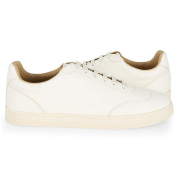 BRUNELLO CUCINELLI Herren Low-Top Leder Sneakers (Weiß) MZUOLYN309 C6293 84421393