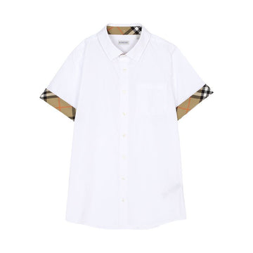 Burberry Kids Short Sleeve Shirt 155774531