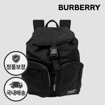 Burberry Nylon Backpack Rucksac 80905611 Medium Black 127652210