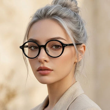 KENZO Brillenfassung KZ50213F 001 rundes Hornbrillendesign 155781862