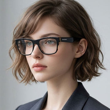 BURBERRY メガネフレーム BE2411 4121 ブラック プラスチック デイリーファッション メンズ レディース 155782342