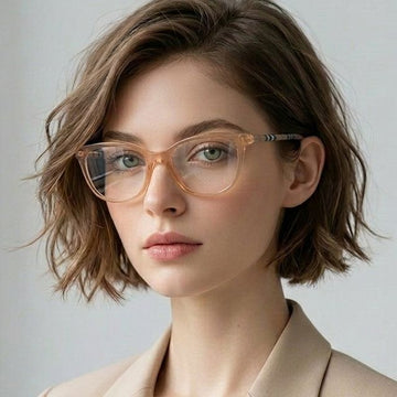 BURBERRY Brille BE2389 4088 Designer Mode halbtransparent rund 155782345