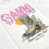 GANNI T-Shirt mit Logo und Westernstiefeln 26SS A1050075 155789070 [P]