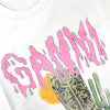 GANNI T-Shirt mit Logo und Westernstiefeln 26SS A1050075 155789070 [P]