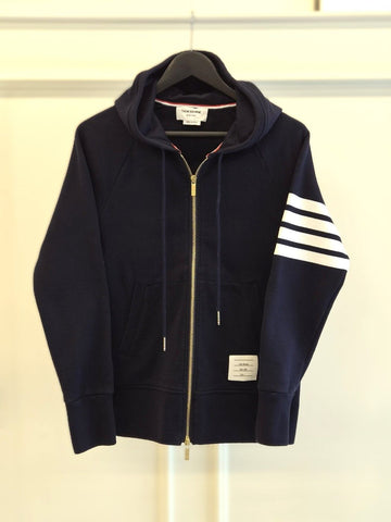Thom Browne Diagonal Hooded Zipper Navy Condition A+ 155789375