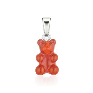 Crystal Haze Jewelry Crystal Haze Nostalgia Haribo Bear Jelly Red Silver Pendant 41550091
