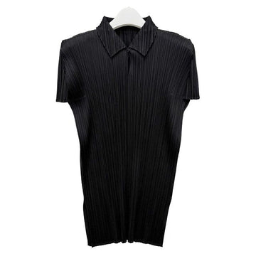 ISSEY MIYAKE 26SS プリーツプリーズ MC アガスト カラー ド 半袖 Tシャツ 155791528