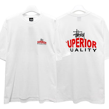 STUSSY SUPERIOR QUALITY 半袖Tシャツ ホワイト (1905106 1201) 155791637