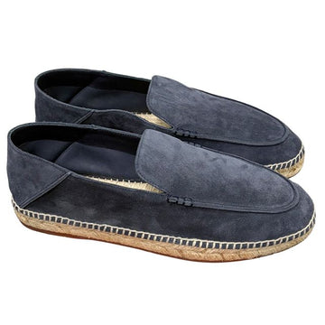 LORO PIANA 26SS シーサイド ワーク スウェード エスパドリーユ ミュール スリッパ ダークブルー アビス (FAR1279 W1JU) 155791747