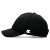 Courreges Wool Signature Baseball Cap 323ACT002WO0036 BLACK 73254444 [P]