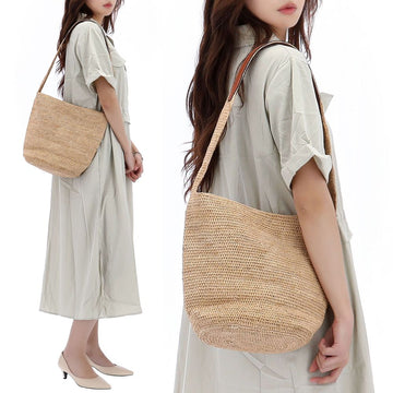 Helen Kaminski 25FW Yala Color Shoulder Bag BAG51970 NATURAL COTTON 150700402