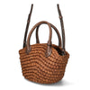 HELEN KAMINSKI Raya Raffia Basket Shoulder Bag BAG52020 NUTSHELL CHOCOLATE 150509407 [P]