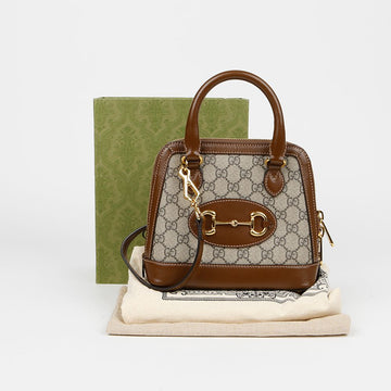 Gucci Horsebit 1955 Mini Tote Shoulder Bag 155437035
