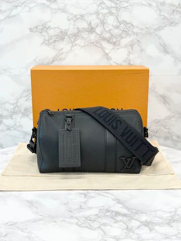 LOUIS VUITTON City Keepall Schwarz M59255 155797401