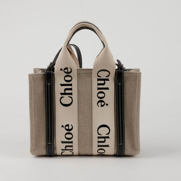Chloe Woody Small Tote Shoulder Bag 154772875