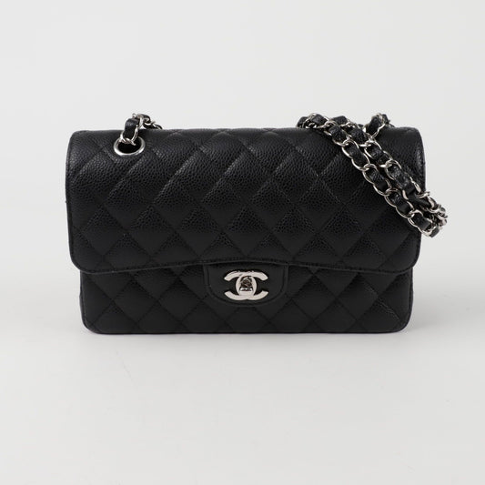 CHANEL Caviar Classic Small Flap Shoulder Bag A01113 155386813 [P]