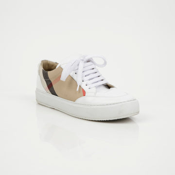 BURBERRY ハウスチェックスニーカー 37 155382186