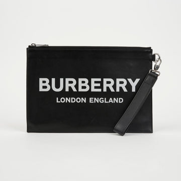 BURBERRY ロゴプリントクラッチ 8009214 155436495