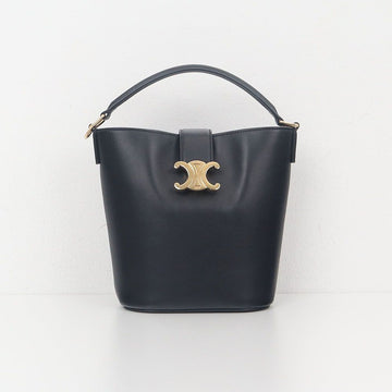 CELINE トリオペ ルイジ スモール バケットバッグ ブラック 119173 155802954