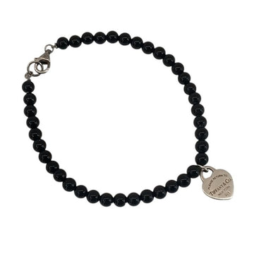 TIFFANY & CO ブラック リターン トゥ シルバー 925 ハート オニキス ブレスレット 155813784